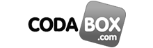 Codabox logo grayscale